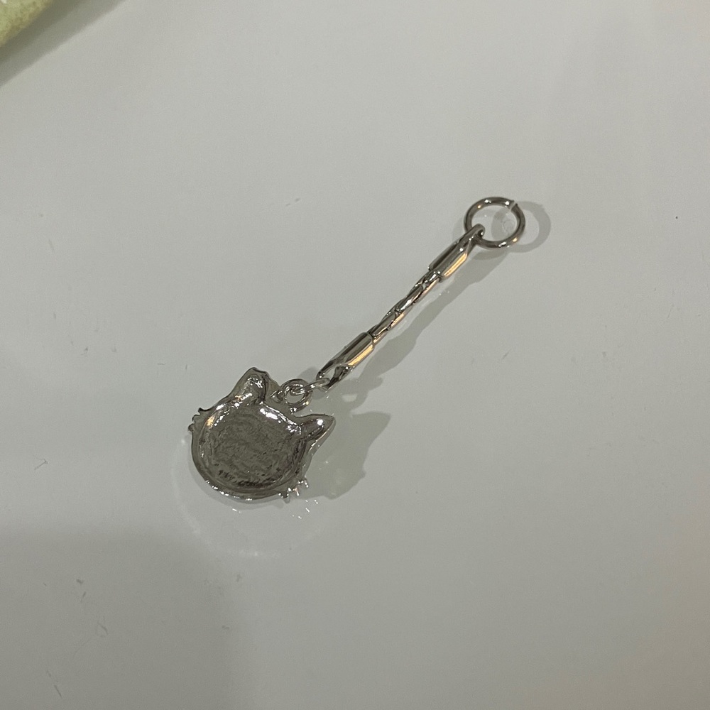 Hello Kitty cz / rhinestone charm - Picture 3 of 5